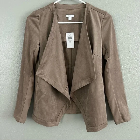 J. Jill | Jackets & Coats | J Jill Faux Suede Open Front  display picture 1